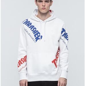 THRASHER x HUF TDS Allover Hoodie